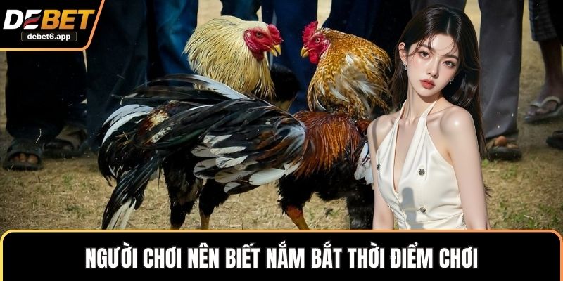 Người chơi nên biết nắm bắt thời điểm chơi 